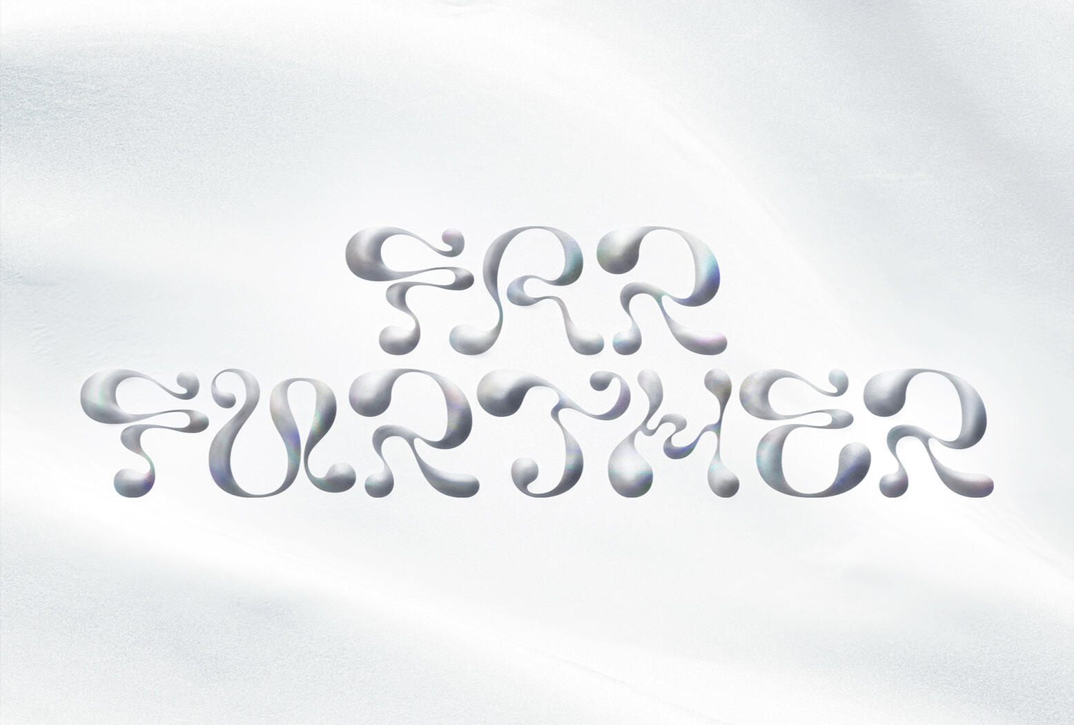 Far Further Molten Chrome Typography